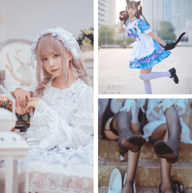 微博红人Coser@小野妹字w-歆尘视觉