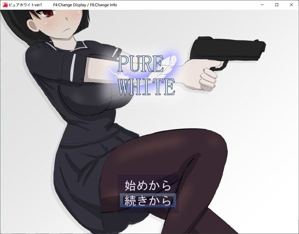 纯白少女 PURE WHITE Ver1.0 云翻汉化版★Live2D[9月新作/3.2G]-歆尘视觉