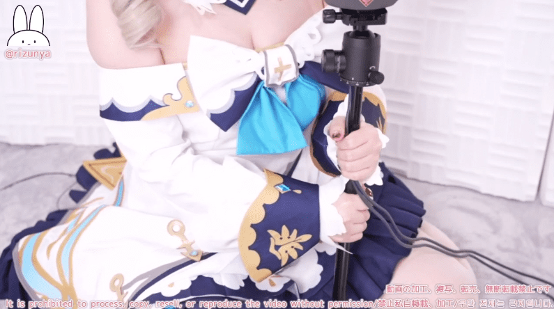 Nico会员限定 rizunya 芭芭拉的cosplay舔耳朵 2.87GB【百度网盘下载】-歆尘视觉