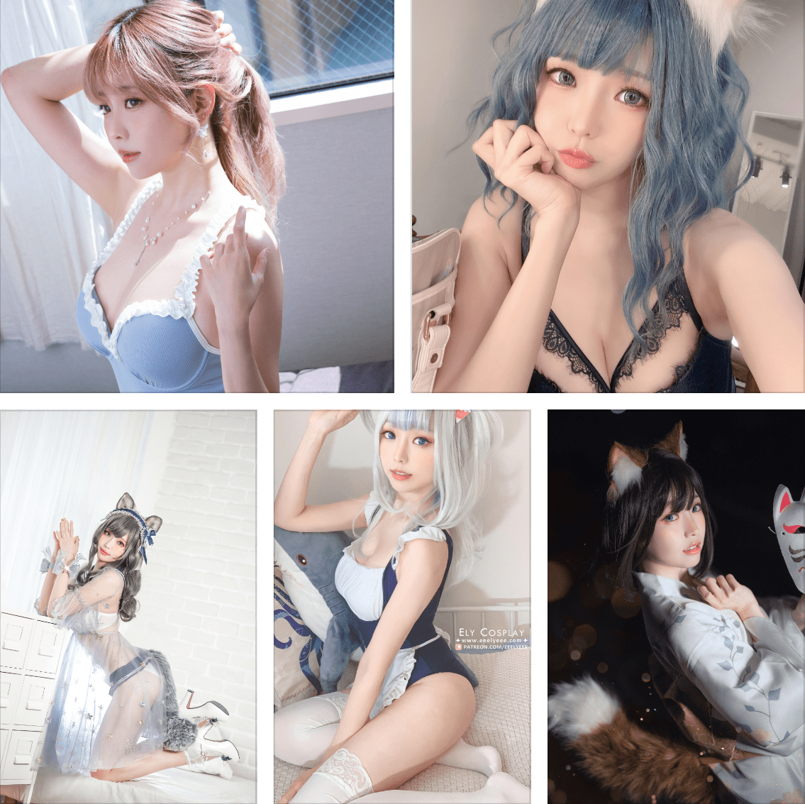 台湾妹子ElyEE COSPLAY写真作品合集[116T/7.09GB]-歆尘视觉