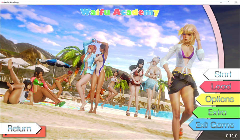 二次元老婆学院 Waifu Academy V1.1云汉化润色版[PC+安卓][更新/4.2G]-歆尘视觉